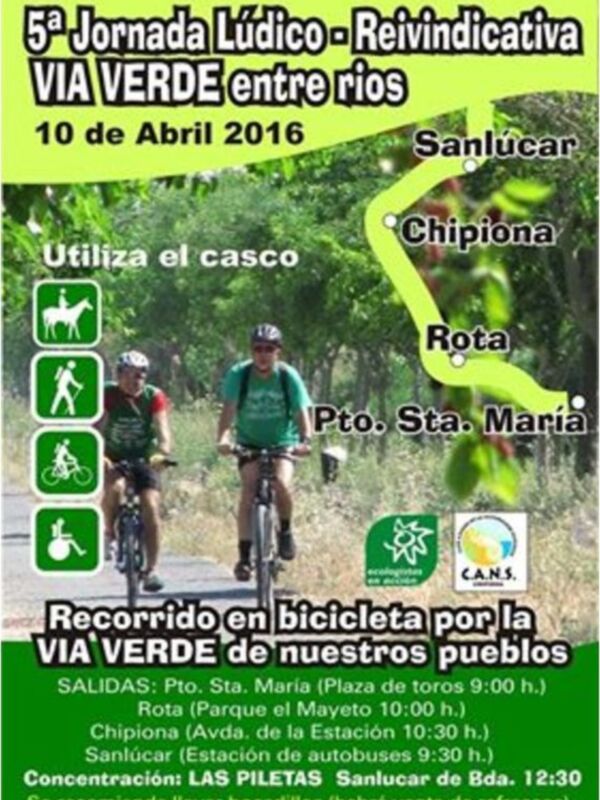 El domingo 10 de abril volverá a reivindicarse con una marcha cicloturista la Vía Verde Entre Ríos