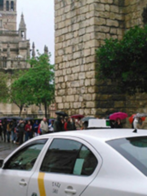 Las colas del Alcázar de Sevilla desaniman a los visitantes