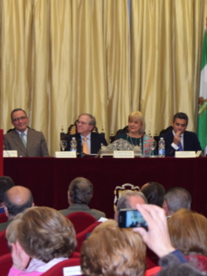 Pregón Taurino de Rogelio Gómez Trifón de la tertulia los 13 en el Ateneo sevillano.