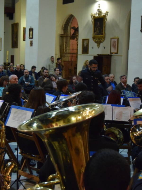 La Hermandad de la Siete Palabras celebró el concierto del año de la Misericordia.