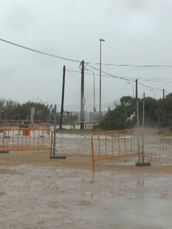El mal tiempo obliga a suspender por razones de seguridad el Triatlón Cros Playas de Chipiona