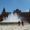 La fuente de la Plaza de España de Sevilla