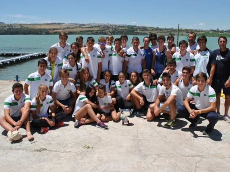 El Campeonato de Andalucía de media maratón de piragüismo, para el Náutico Sevilla