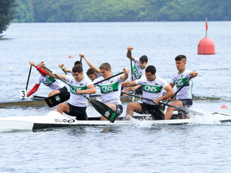 El Náutico Sevilla vuelve a coronarse en la Liga Nacional de sprint de piragüismo