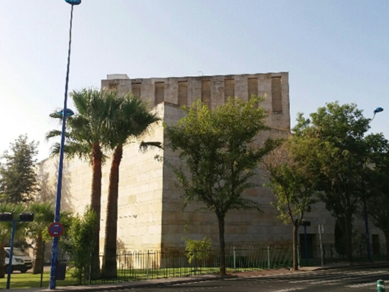 Pabellones y edificios de la Exposición Universal (1992) existentes en 2016 en la calle José de Gálvez.