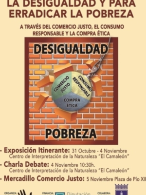 Promueven en Chipiona la campaña “Luchando contra la desigualdad para erradicar la pobreza”