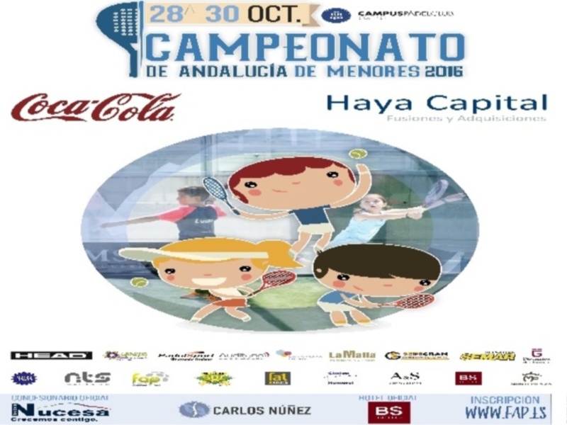Campeonato de Andalucía de Menores de pádel