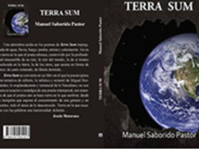 El quinto libro del poeta jerezano Manuel Saborido Pastor " TERRA SUM " se presentará en los espectaculares claustros de las Bodegas Fundadore de Jere
