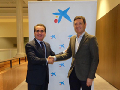 El pasado 29 de Noviembre, ha tenido lugar el acto de la firma del Convenio de Patrocinio entre CAIXABANK y el TEATRO DE LA MAESTRANZA correspondiente