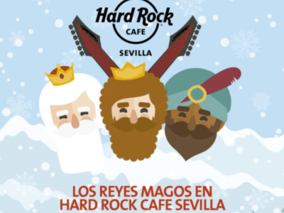 Los Reyes Magos en Hard Rock Cafe Sevilla