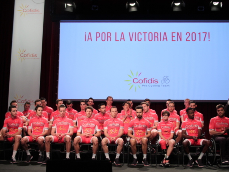 Primer encuentro del Equipo Ciclista Cofidis en España