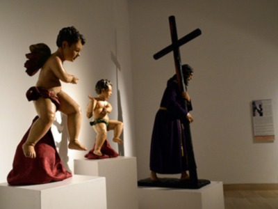 Miguel Cordero, Pedro Benítez y Ventura Gómez, presentaron su Arte en la Casa de la Provincia en Sevilla.