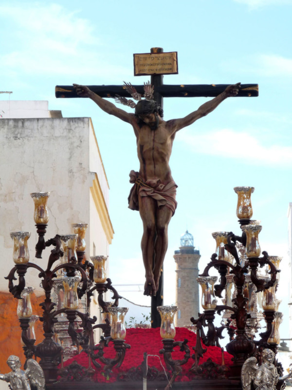 Una fotografía del Cristo de las Misericordias realizada por Gaspar Bueno anunciará este año la Semana Santa de Chipiona