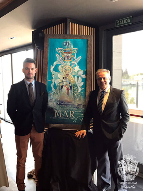 La hermandad filial de la Patrona de Almerìa de Sevilla presentó el cartel de su anual  de salida