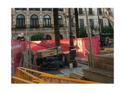Obras en Plaza Nueva