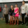 Primera prueba provincial de pádel de menores y veteranos de la temporada