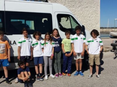 A un paso del podio en el Campeonato de Andalucía de vela por equipos de clubes