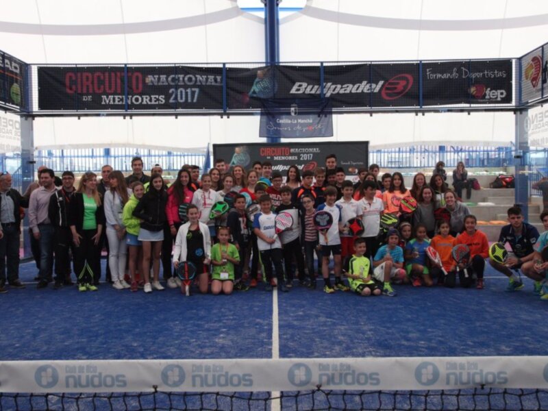 Exhibición andaluza en el Circuito Nacional de Menores Bullpadel