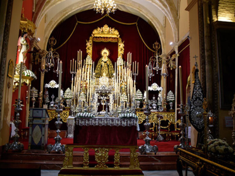 Cultos en la Hermandad de la Soledad de Alcalá del Río.