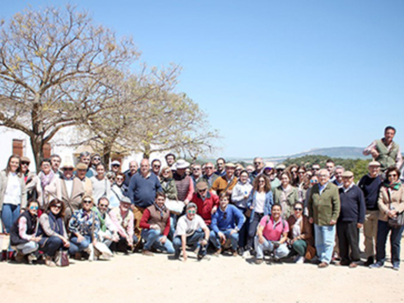 Gran mañana en Fuente Ymbro para el grupo de abonados invitados por Pagés