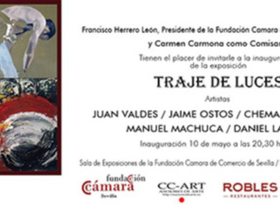 La Fundación Cámara de Comercio de Sevilla inaugura mañana la exposición pictórica “Traje de Luces”