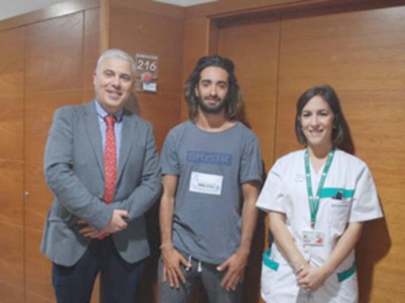 El campeón de España de Kite Surf en 2016 confía en Hospital Vithas Nisa Sevilla