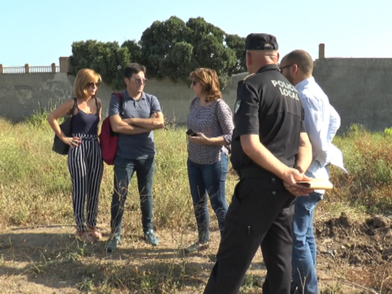 Estefanía Jurado afirma que la rápida actuación municipal al aviso de Caepionis evitó daños importantes en el yacimiento de El Olivar