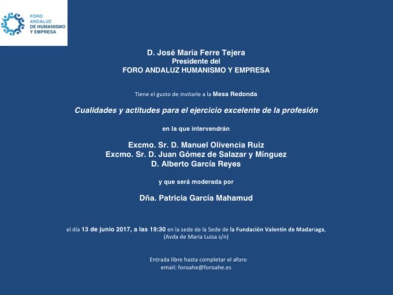Las claves para la excelencia profesional, a debate en la Fundación Valentín de Madariaga