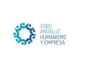 Foro Andaluz de Humanismo y Empresa. Logotipo con figuras humanas en un círculo.