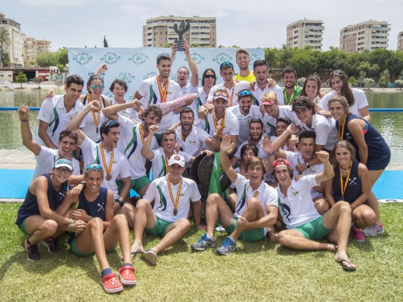 El Club Náutico, campeón de España absoluto de remo olímpico
