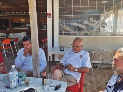 Andalucía Por Sí inicia una ronda de contactos con un encuentro con ACITUR para abordar la actividad económica y el empleo en Chipiona.