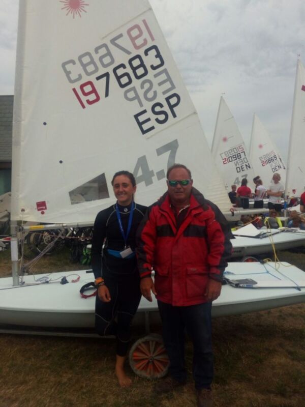 Ana Moncada, bronce en el Campeonato del Mundo de la clase Láser 4.7