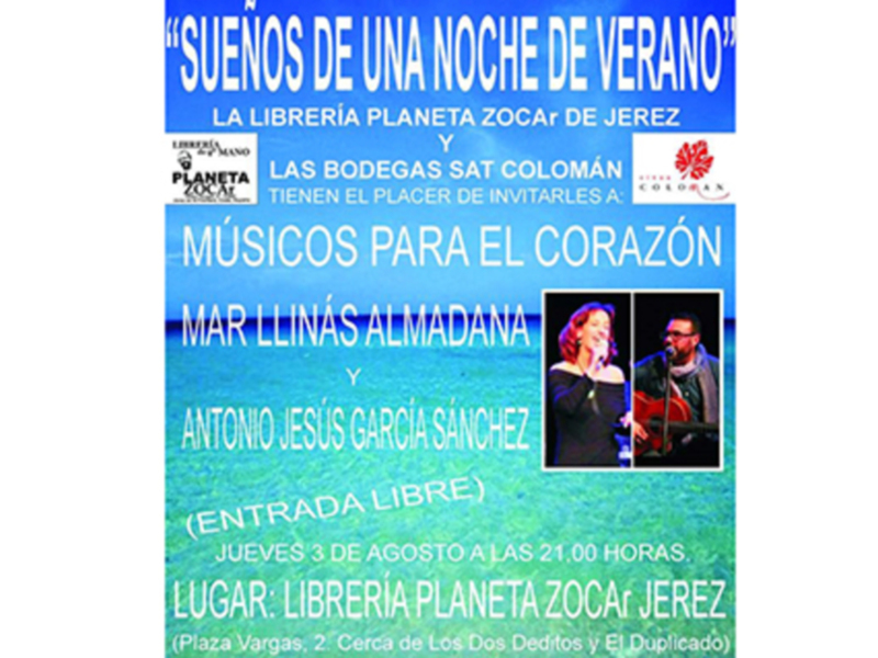 "Sueños de Una Noche de Verano" de La Librería Planeta Zocar de Jerez