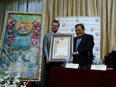 En el Ateneo se presentó el cartel de la Patrona de Sevilla y de su Archidiócesis