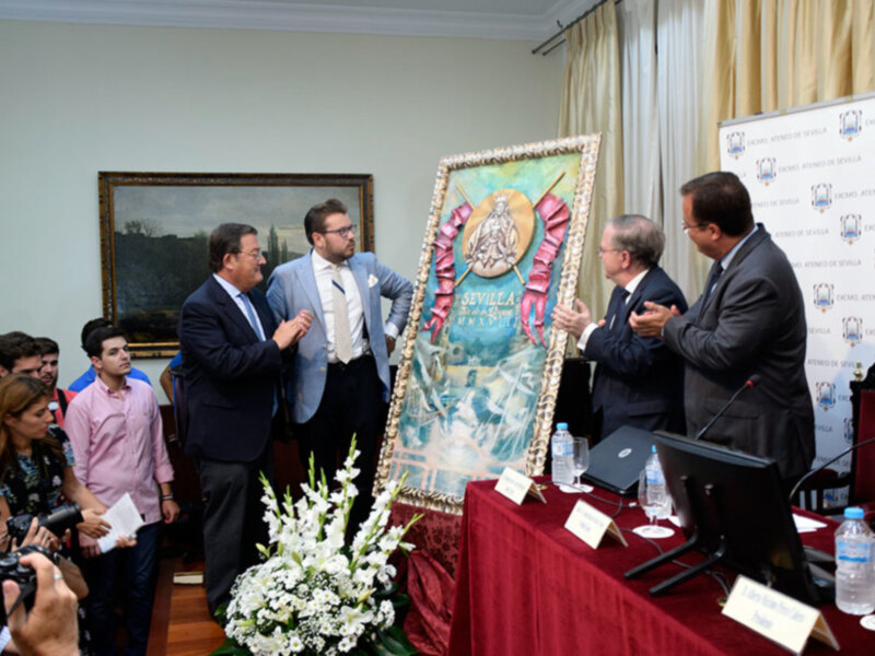 Se presentó  el cartel de la Virgen de los Reyes por el consejo de Cofradía de  Sevilla.