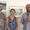 La sala del Castillo acoge la exposición 'Acuagrafías y fotorelas' de Carmen Sánchez y Jorge Burgos
