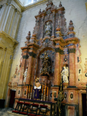 Los titulares de la Hermandad sevillana de Jesús Despojados regresan a su capilla