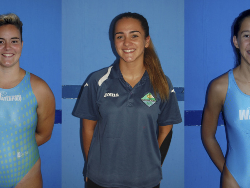 Triple representación nazarena en el equipo nacional cadete de waterpolo