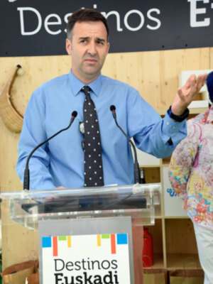 Presentación del Consorcio de Turismo de Euskadi en Sevilla.