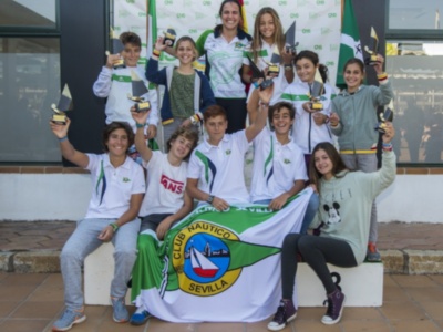 Protagonismo local en el 22º Trofeo Club Náutico Sevilla de TDV-Copa de Andalucía de la clase Techno