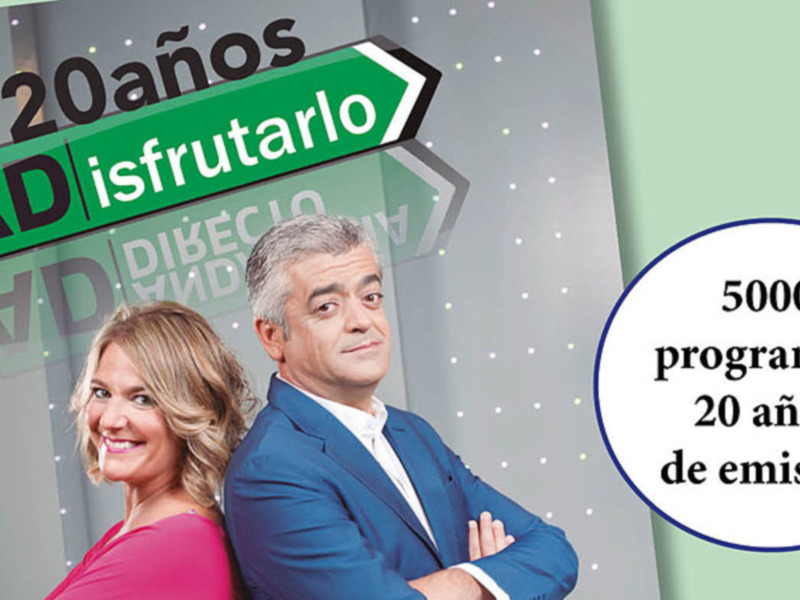 Un programa de 20 años en emisión, con una larga lista de programas emitidos.