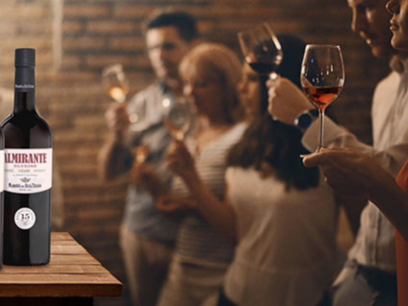 José Estévez presenta Amontillado Del Príncipe y Oloroso Almirante dentro de la categoría de más de 15 años de crianza