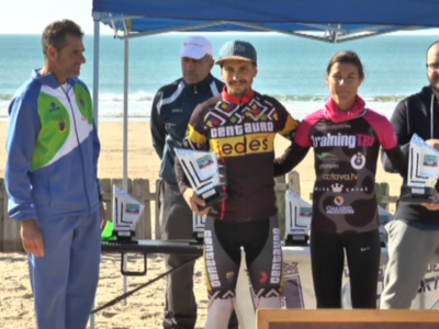 José Daniel Borrego vencedor absoluto en el Duatlón Cros Playas de Chipiona