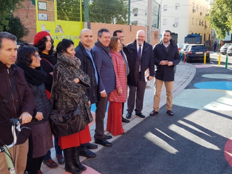 El CEIP Sor Ángela ya tiene itinerarios escolares seguros a pie y en bicicleta