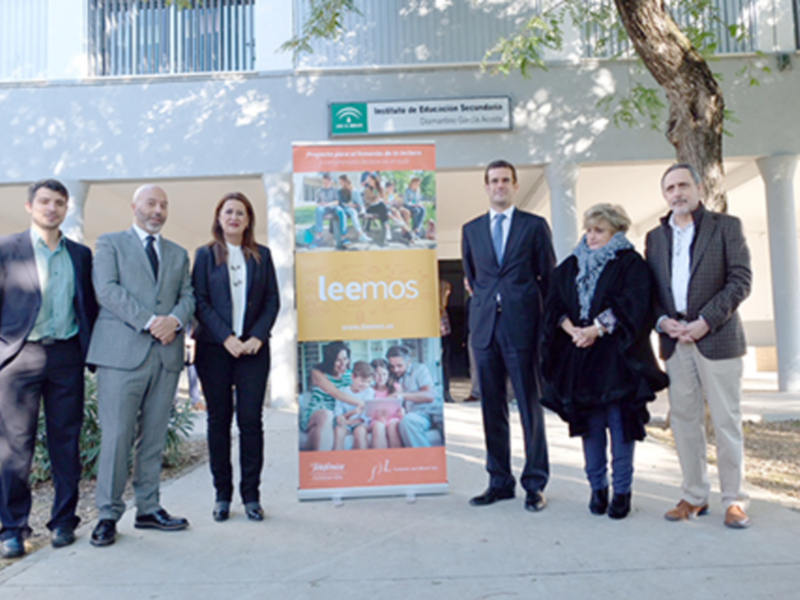 Unos 250 centros docentes participan este curso en el proyecto 'Leemos' para el fomento de la lectura