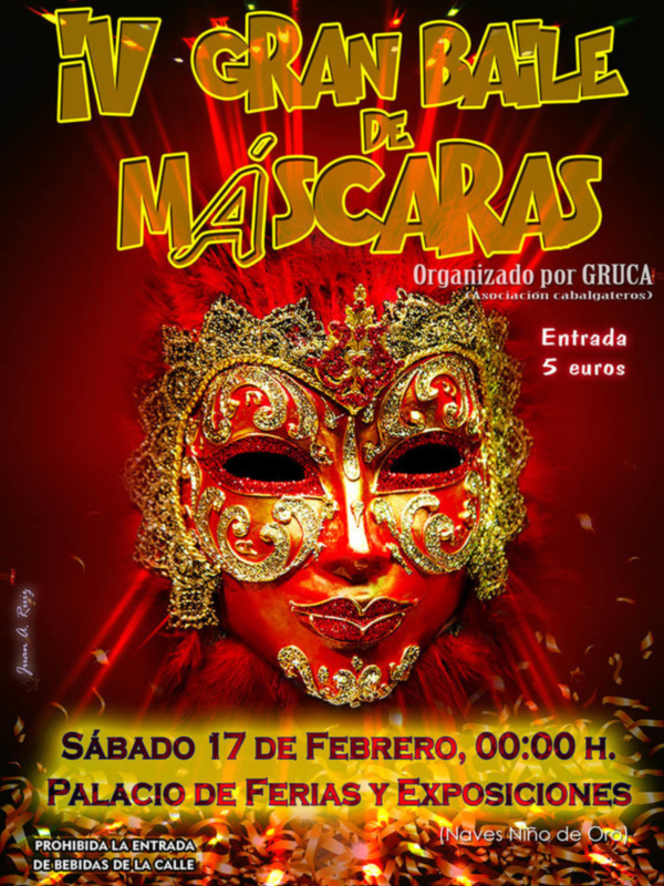 Gruca confía en que siga creciendo su Gran baile de máscaras que este año se celebrará el 17 de febrero