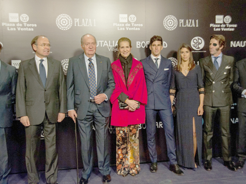 S.M. el Rey D. Juan Carlos preside la Gala San Isidro 2018