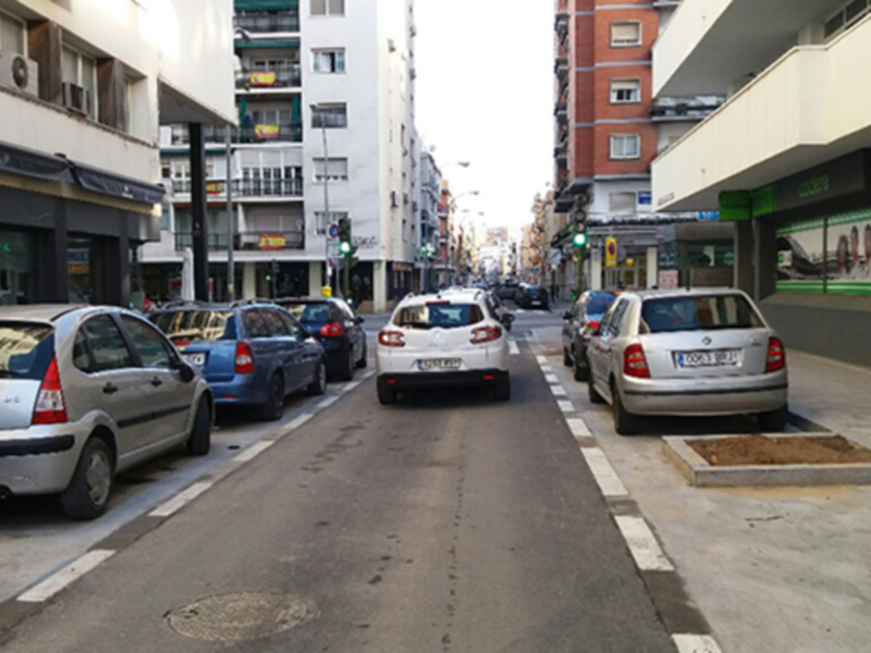 Abierto al tráfico calle Virgen de África