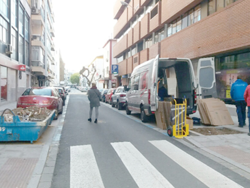 Abierto al tráfico calle Arcos