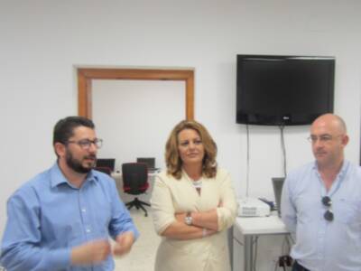Elena Amaya visita el Guadalinfode Trebujena para conocer su actual propuesta formativa